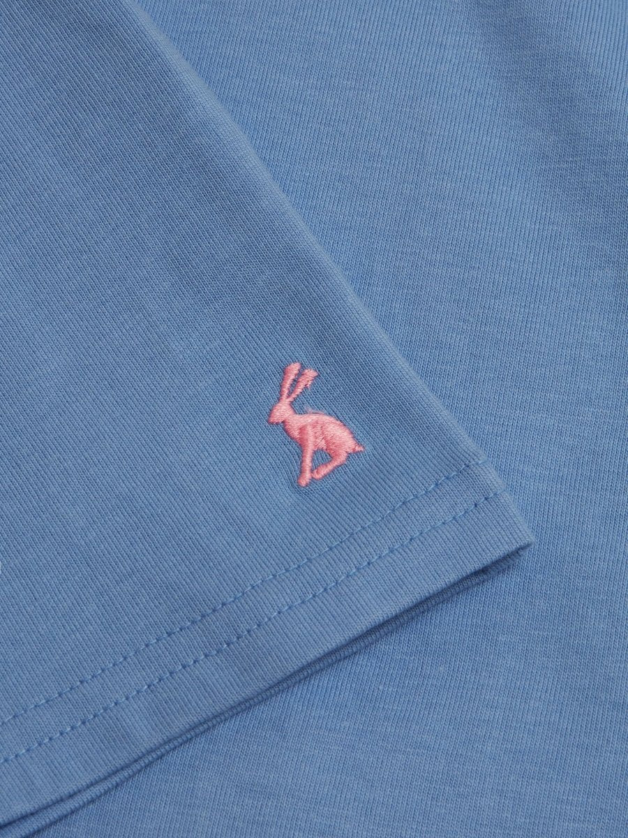 Boys' Archie Blue Dino Applique Graphic T-Shirt - RUTHERFORD & Co