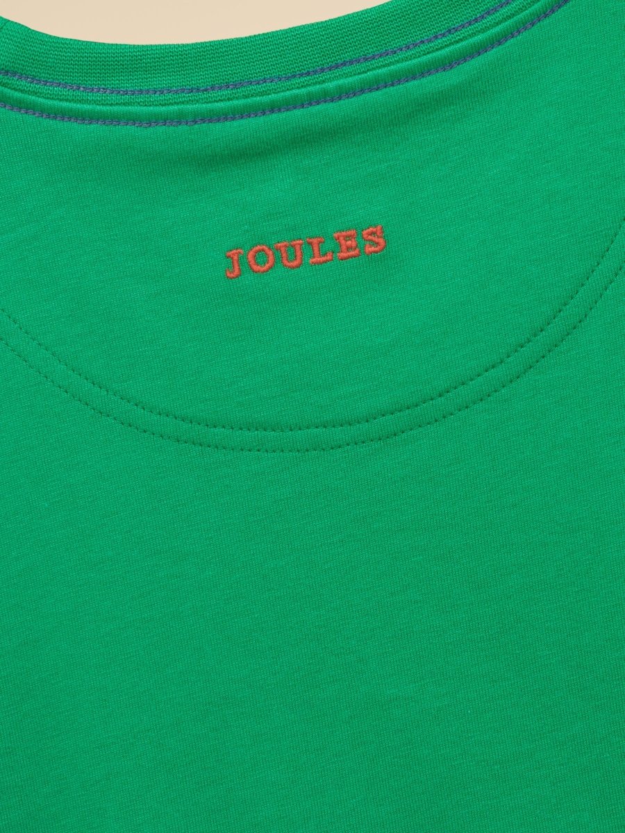 Boys' Archie Green Dog Applique Graphic T-Shirt - RUTHERFORD & Co