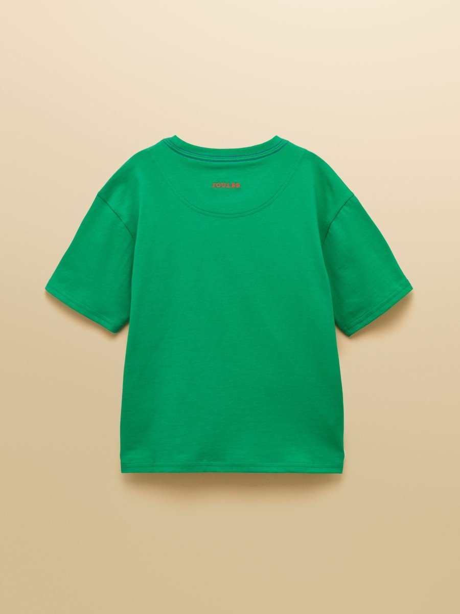 Boys' Archie Green Dog Applique Graphic T-Shirt - RUTHERFORD & Co