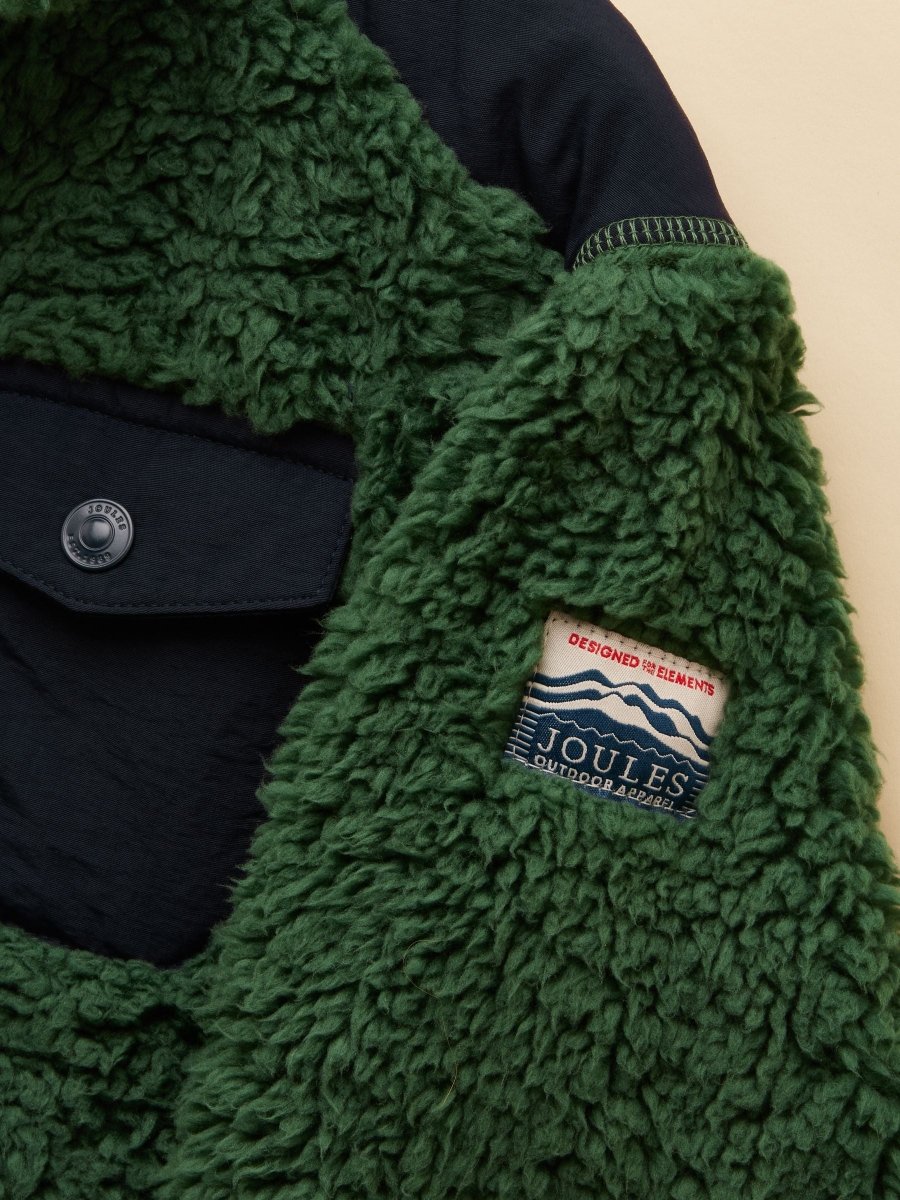 Boys' Billy Green Quarter Zip Fleece - RUTHERFORD & Co