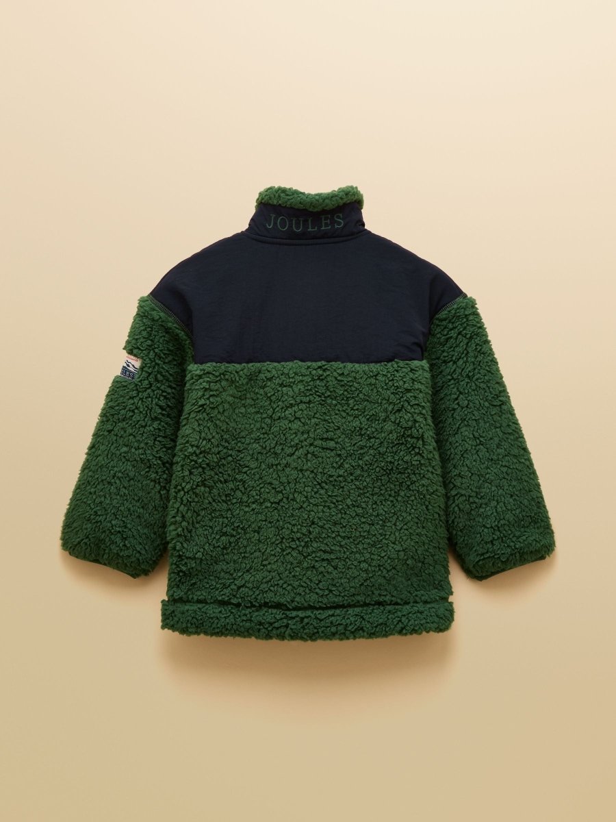 Boys' Billy Green Quarter Zip Fleece - RUTHERFORD & Co