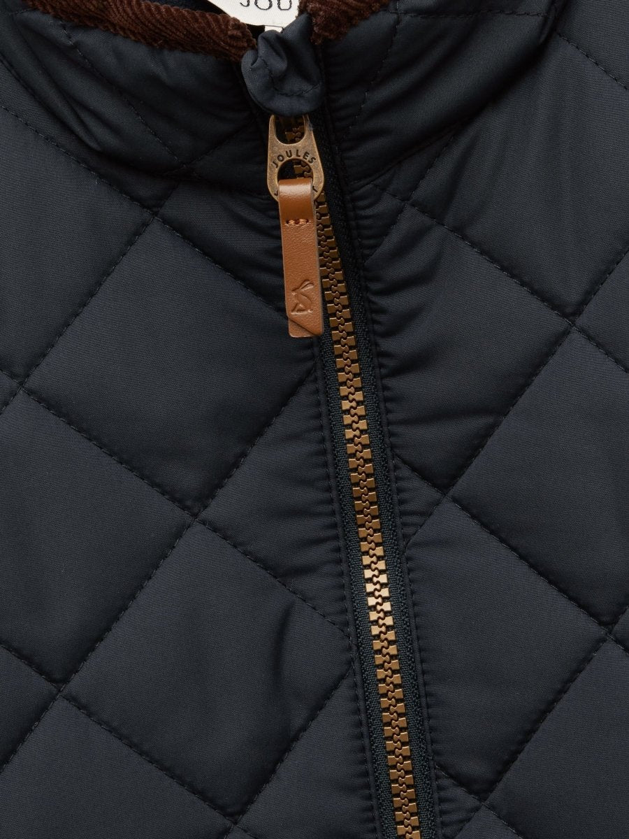 Boys' Maynard Navy Quilted Jacket - RUTHERFORD & Co