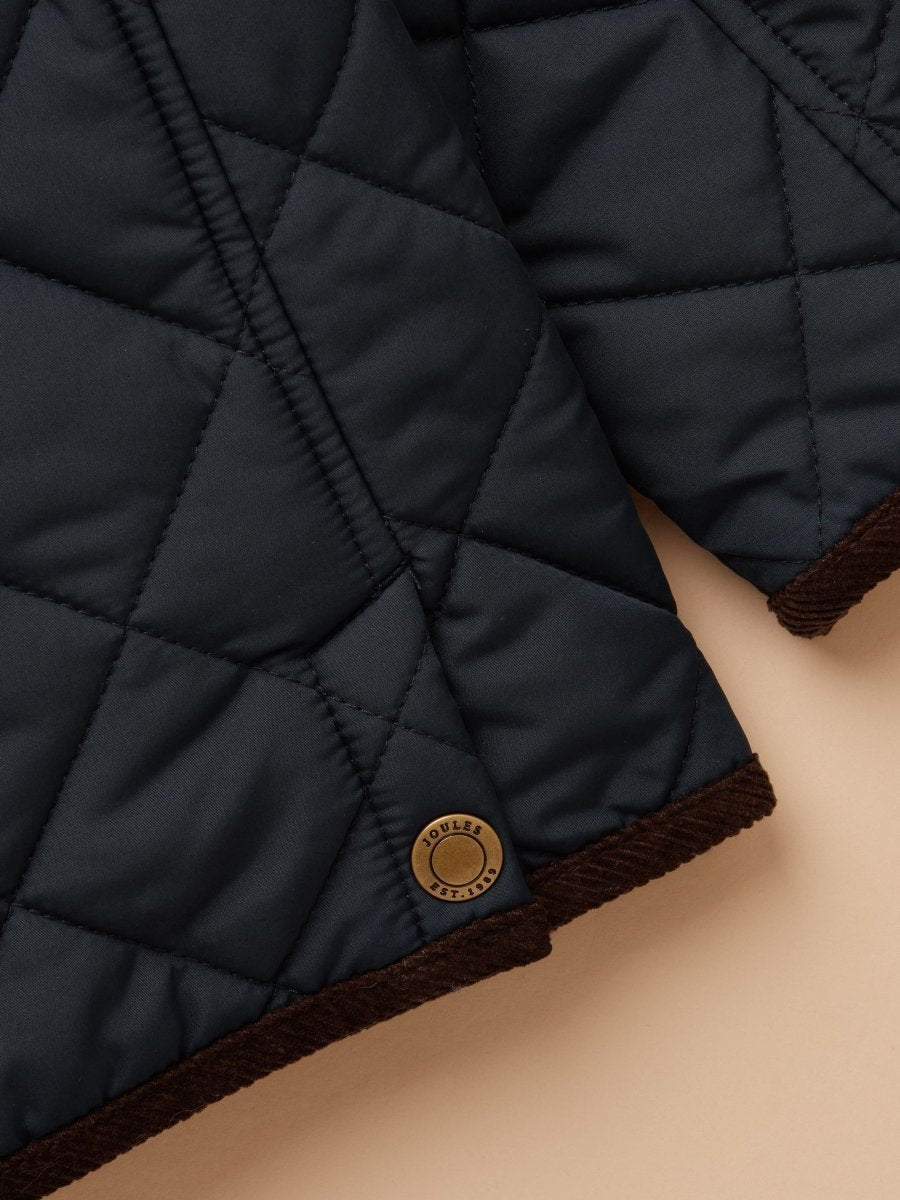Boys' Maynard Navy Quilted Jacket - RUTHERFORD & Co