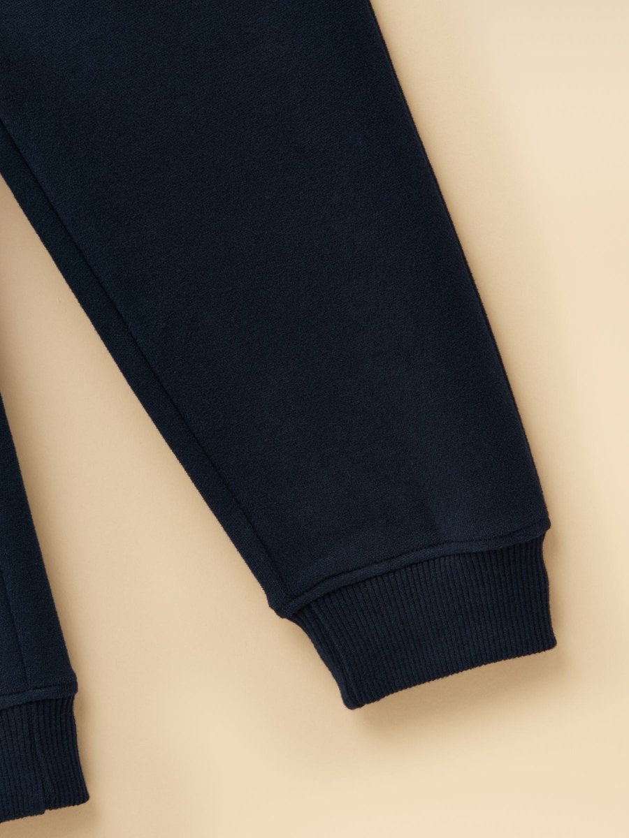 Boys' Ted Navy Relaxed Fit Cuffed Jogger - RUTHERFORD & Co