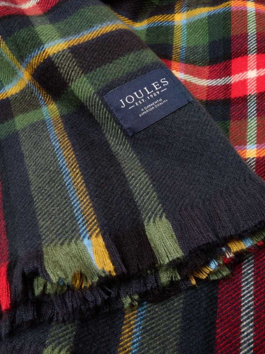 Bracewell Navy Scarf - RUTHERFORD & Co