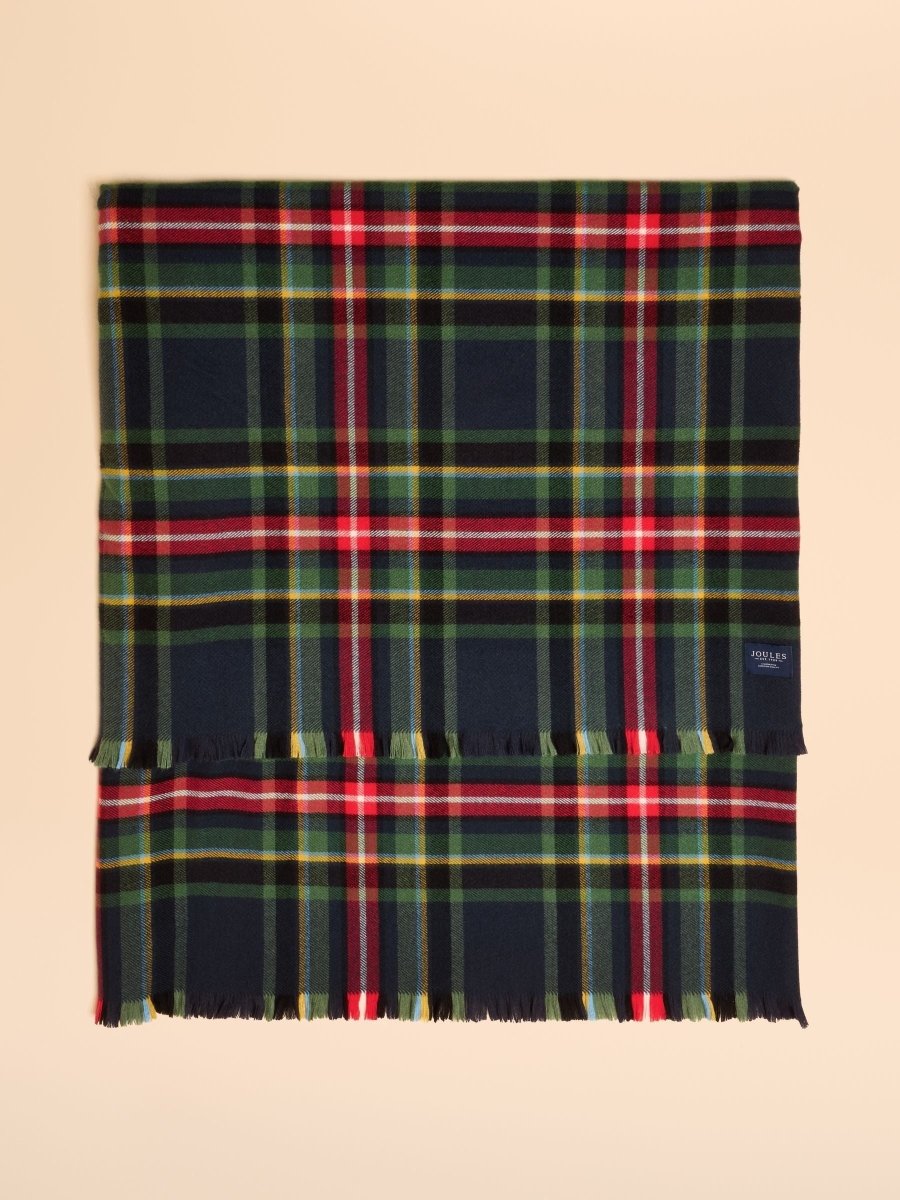 Bracewell Navy Scarf - RUTHERFORD & Co