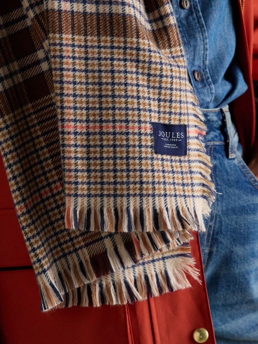Bracewell Neutral Scarf - RUTHERFORD & Co