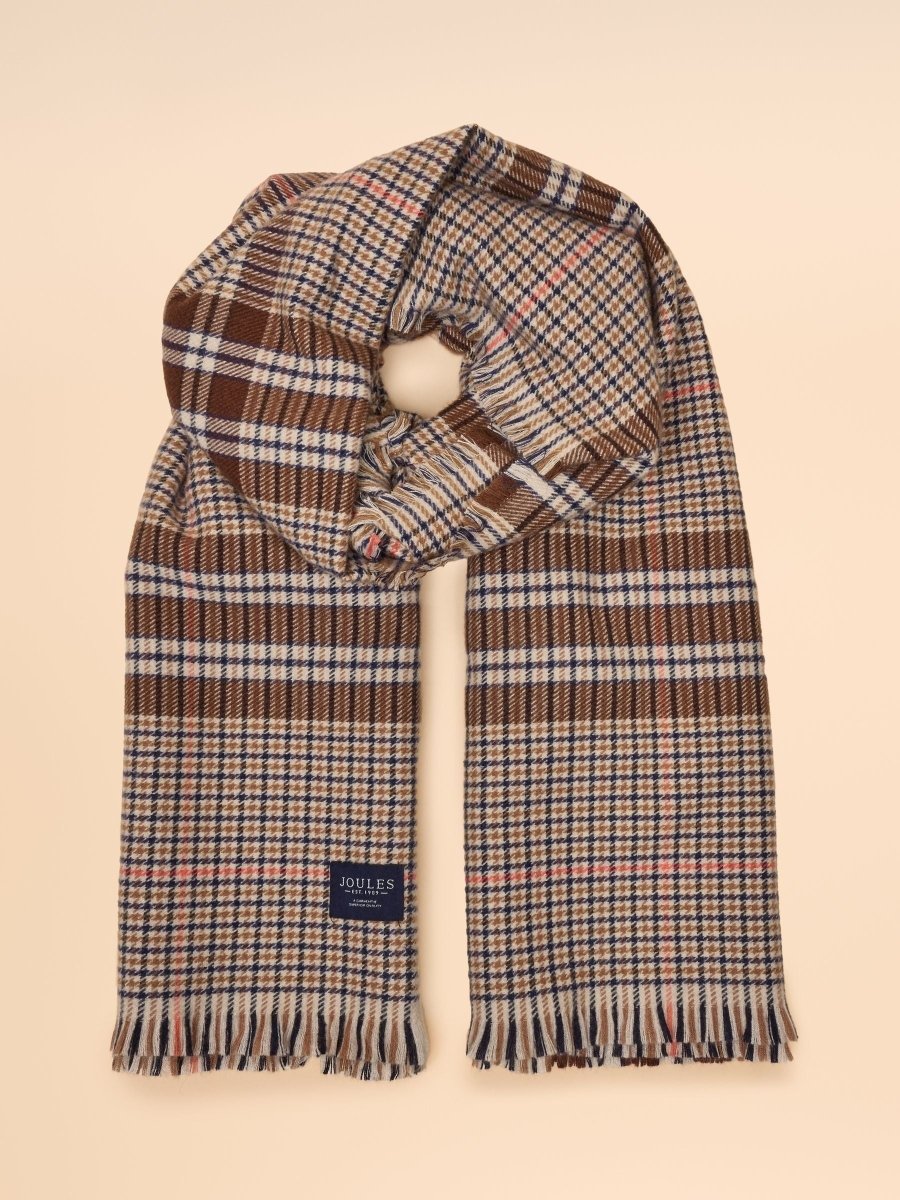Bracewell Neutral Scarf - RUTHERFORD & Co