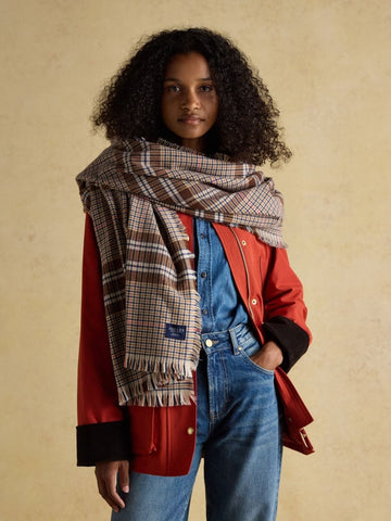 Bracewell Neutral Scarf - RUTHERFORD & Co