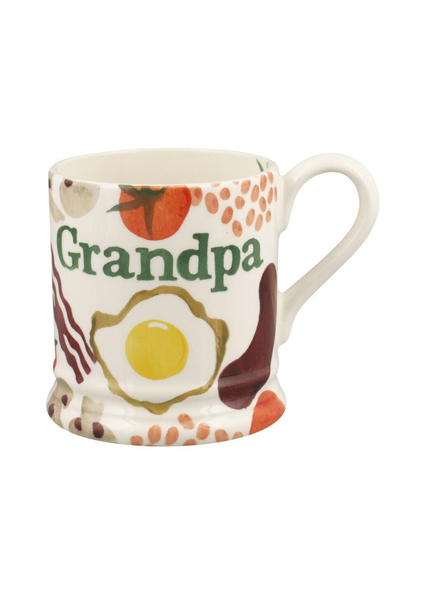 Breakfast Grandpa 1/2 Pint Mug - RUTHERFORD & Co