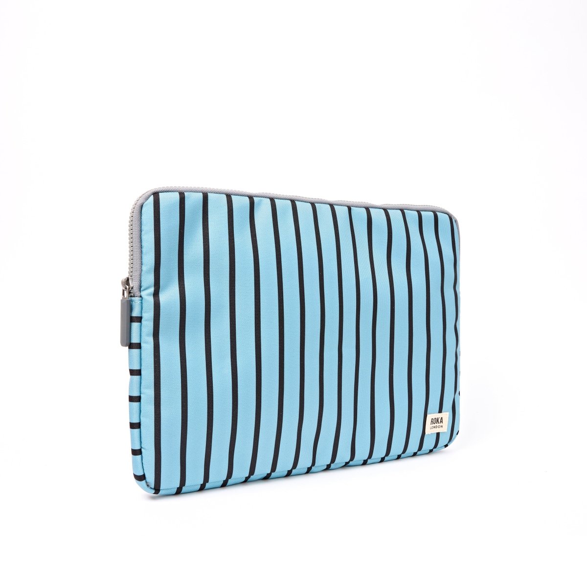 Brick Lane Laptop Sleeve in Blue Stripe - RUTHERFORD & Co