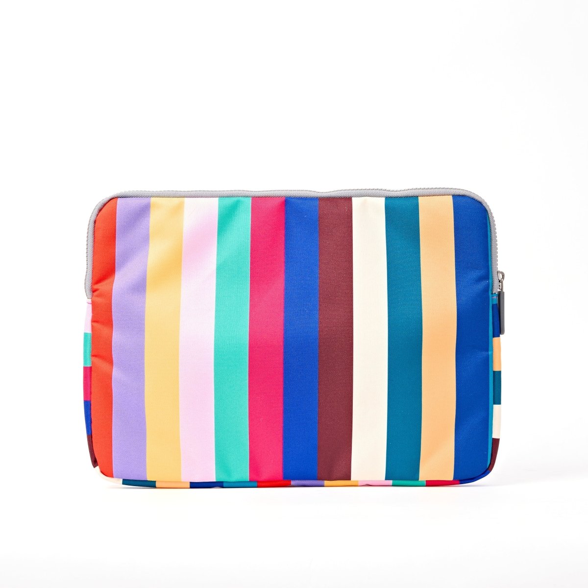 Brick Lane Laptop Sleeve in Wide Multi Stripe - RUTHERFORD & Co