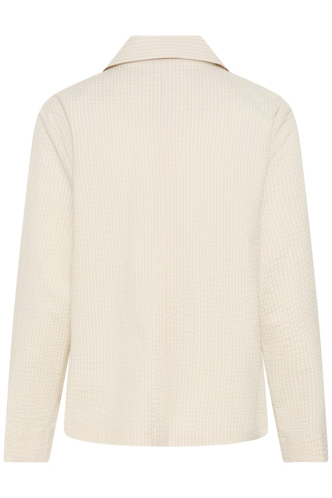BriddiPW Jacket Casual Jacket - Whisper White Stripe - RUTHERFORD & Co