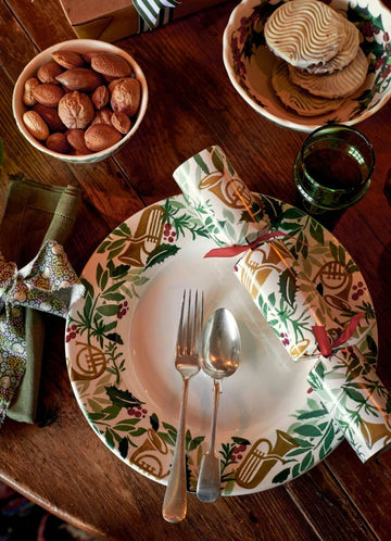 Bring In The Green Large Dinner Plate, 10.5 Inch - RUTHERFORD & Co