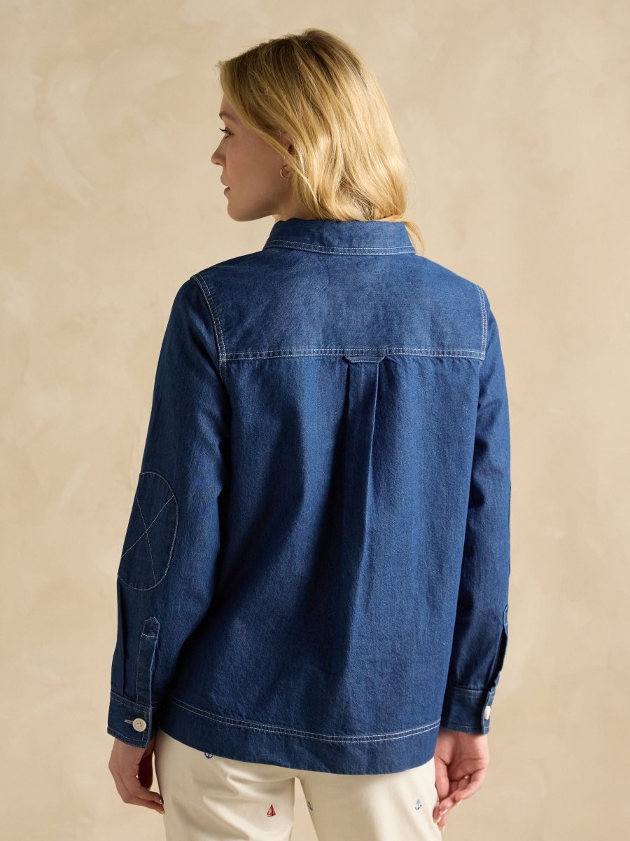 Brinley Denim Deck Shirt - RUTHERFORD & Co