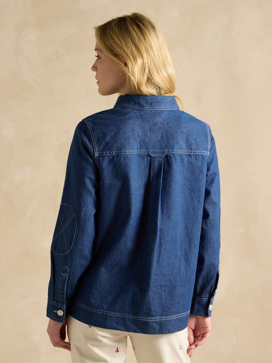 Brinley Denim Deck Shirt - RUTHERFORD & Co