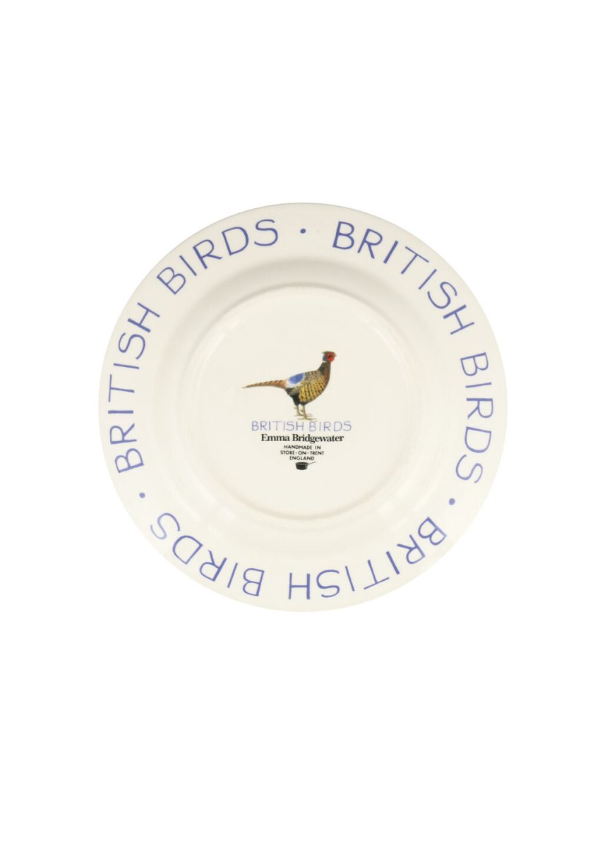 British Birds Medium Dinner Plate, 8.5 Inch - RUTHERFORD & Co