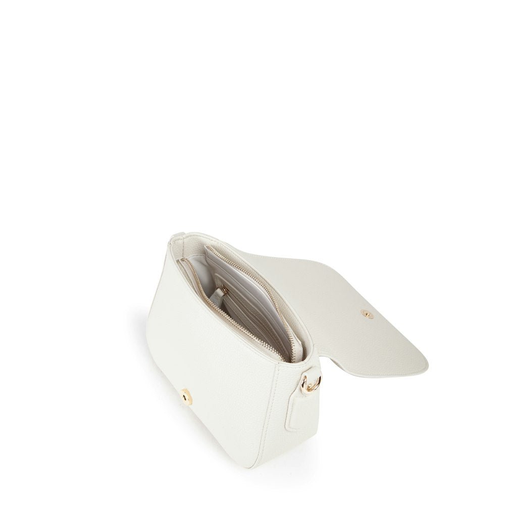 Brixton Flap Bag Ecru - RUTHERFORD & Co