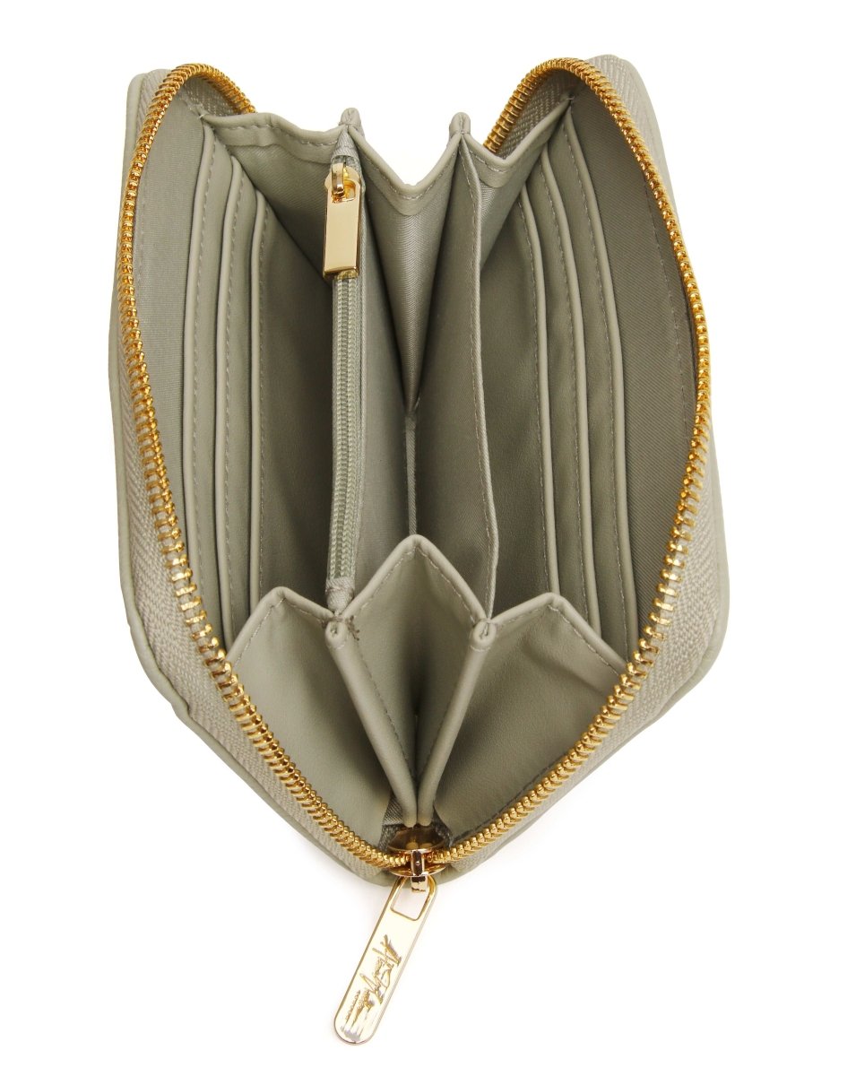Bromley Pistachio Purse - RUTHERFORD & Co