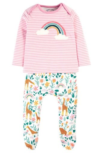 BROOKE EASY DRESSING BABYGROW - RUTHERFORD & Co