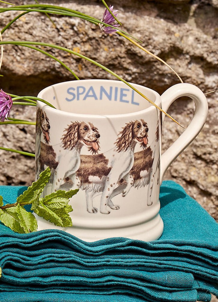 Brown & Cream Spaniel 1/2 Pint Mug - RUTHERFORD & Co