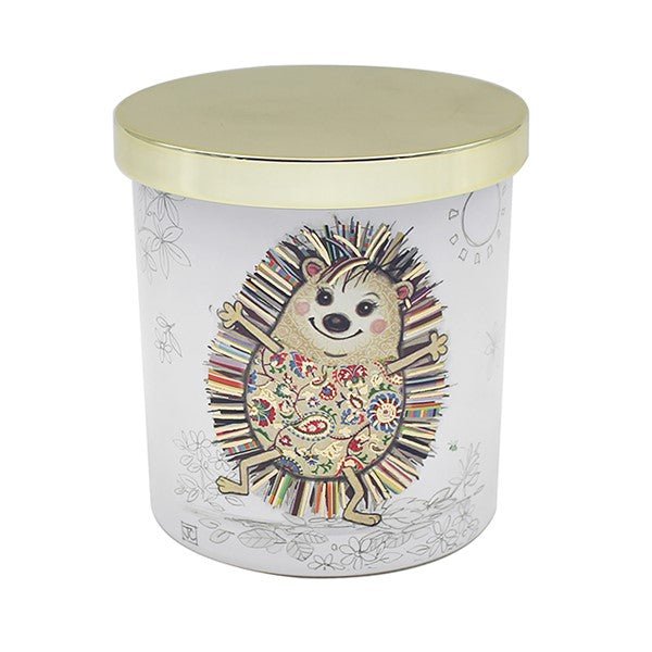 Bug Art Candle Hattie Hedgehog - RUTHERFORD & Co