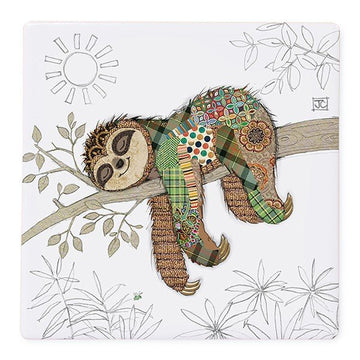 Bug Art Coaster Simon Sloth - RUTHERFORD & Co