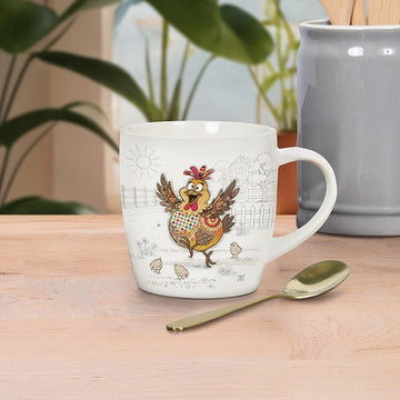 Bug Art Mug Hen - RUTHERFORD & Co