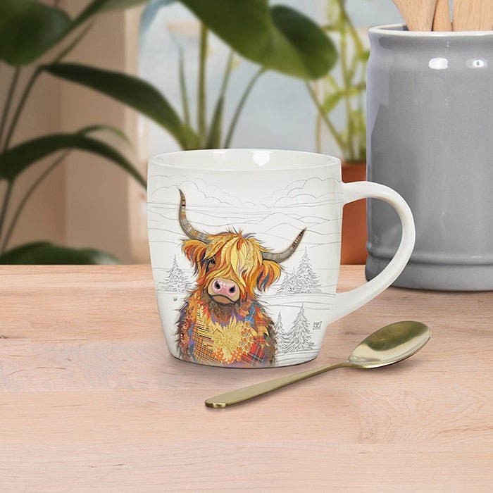 Bug Art Mug Highland Cow - RUTHERFORD & Co