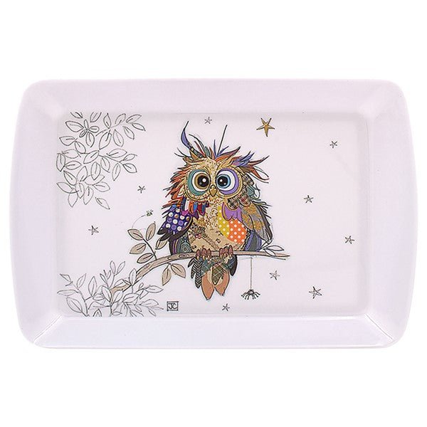 Bug Art Small Tray Otto Owl - RUTHERFORD & Co