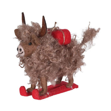 Butterscotch Slalom Cow - RUTHERFORD & Co