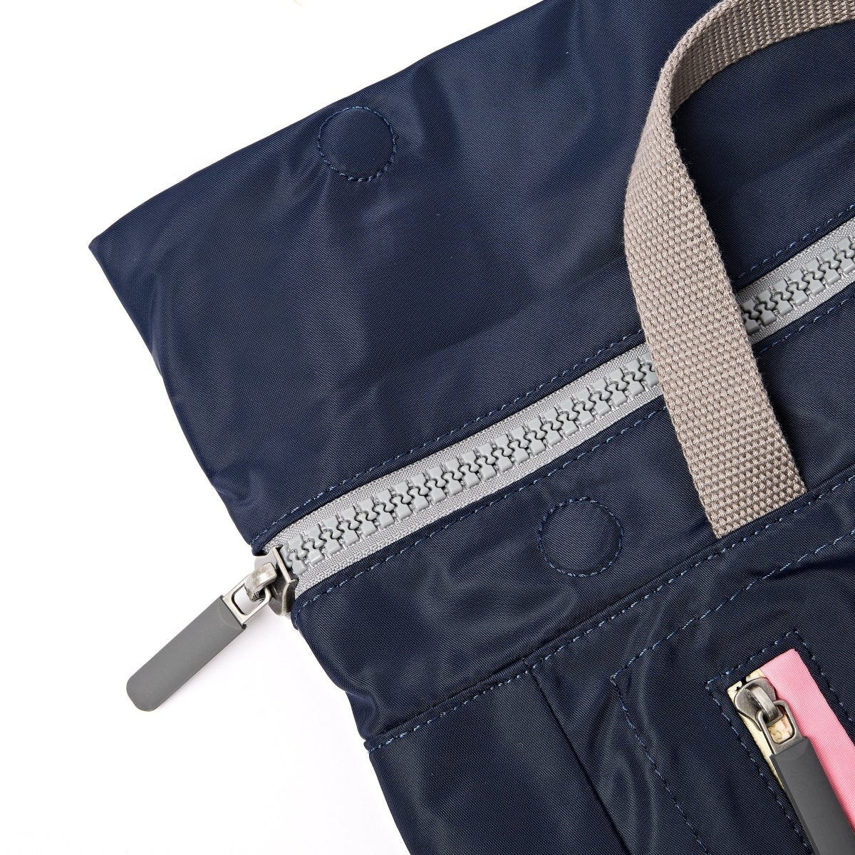 Camden J Backpack in Midnight Stripe - RUTHERFORD & Co