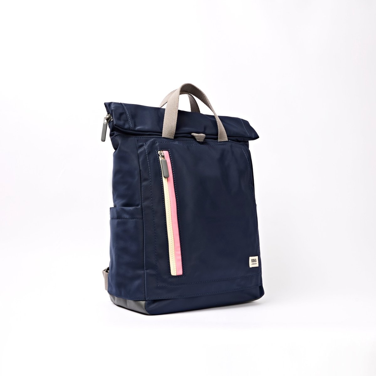 Camden J Backpack in Midnight Stripe - RUTHERFORD & Co