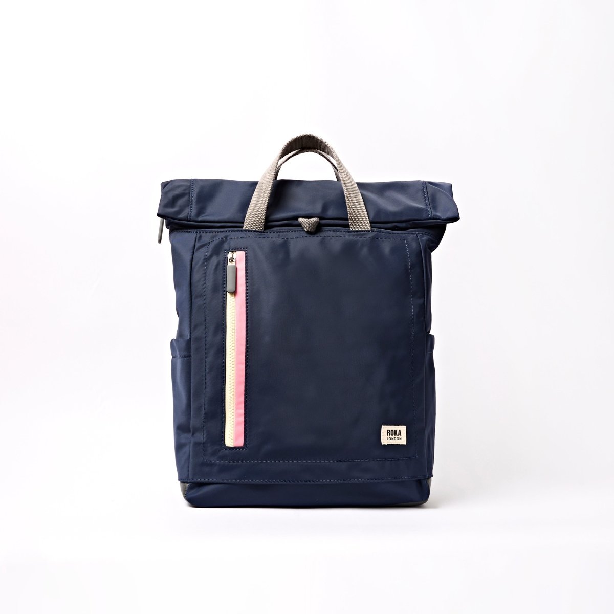Camden J Backpack in Midnight Stripe - RUTHERFORD & Co