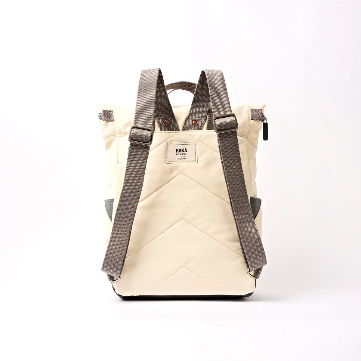 Camden J Backpack in Wax Paper Stripe - RUTHERFORD & Co