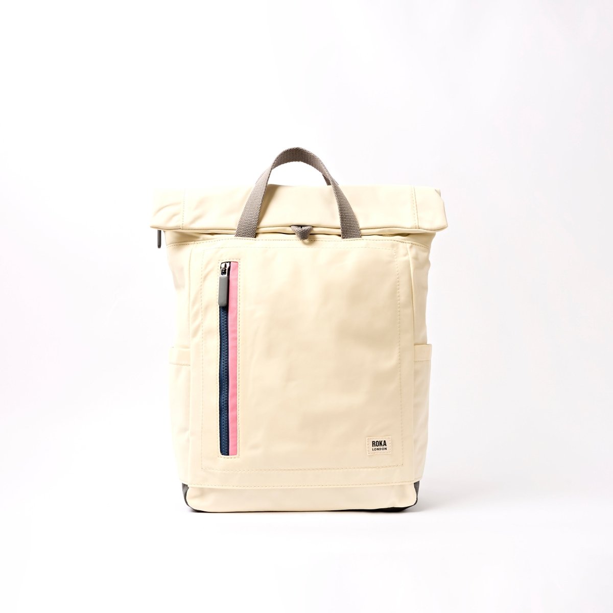 Camden J Backpack in Wax Paper Stripe - RUTHERFORD & Co