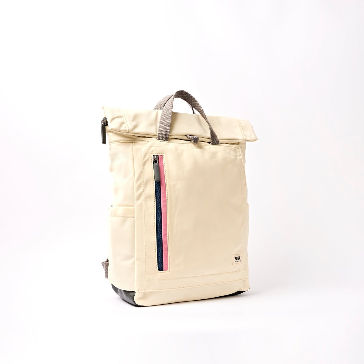 Camden J Backpack in Wax Paper Stripe - RUTHERFORD & Co