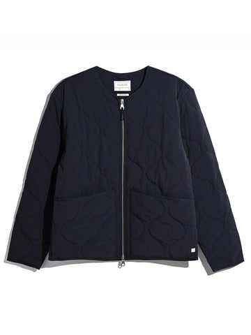 Campbell Jacket In True Navy - RUTHERFORD & Co