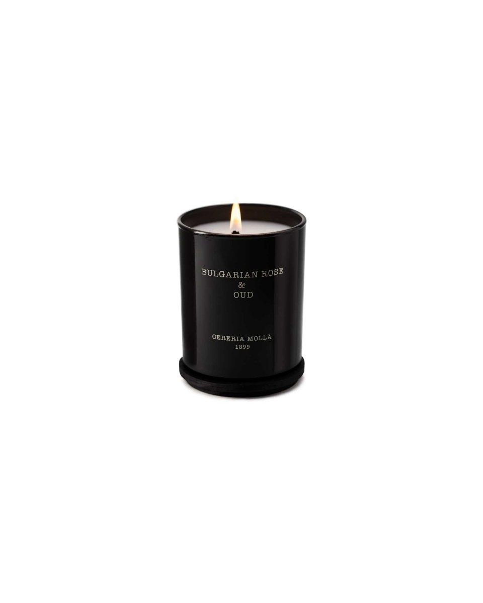 Candle Bulgarian Rose & Oud 230g - RUTHERFORD & Co