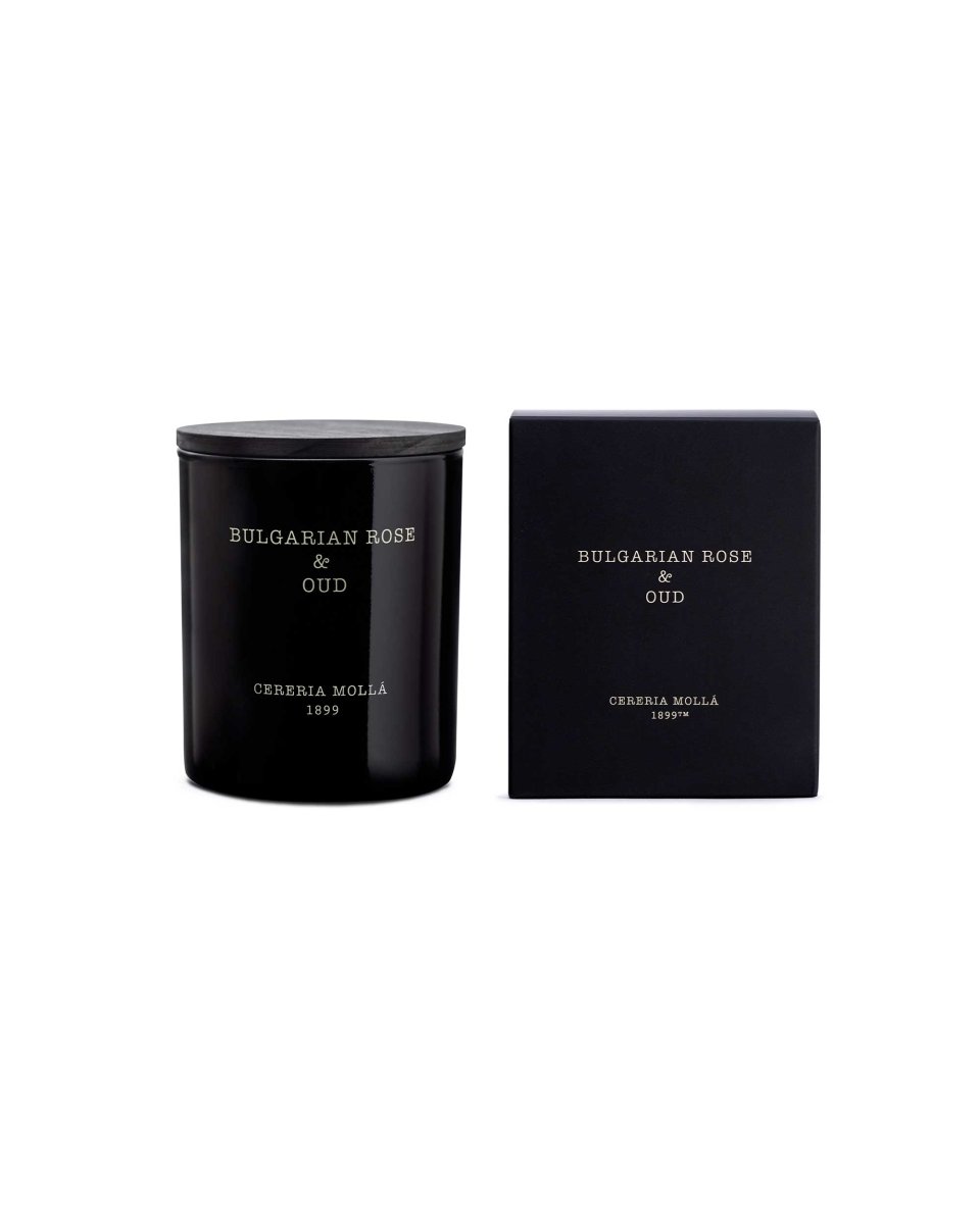 Candle Bulgarian Rose & Oud 230g - RUTHERFORD & Co