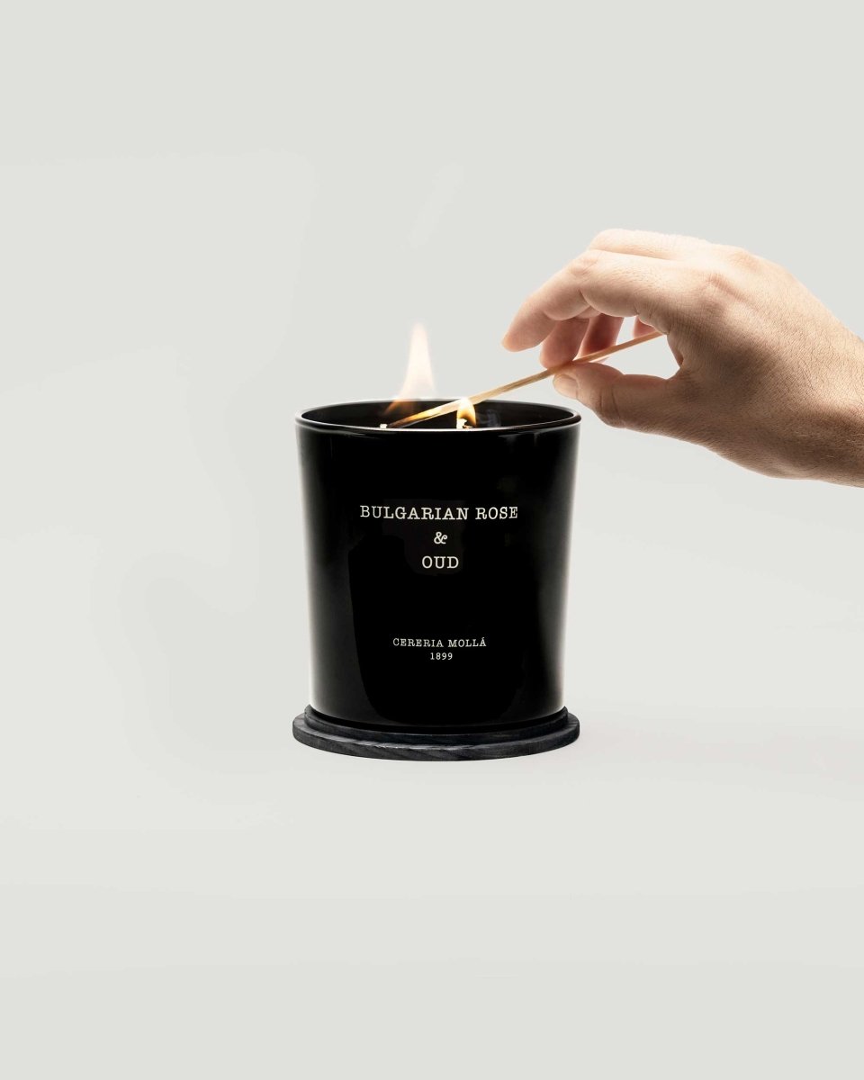 Candle Bulgarian Rose & Oud XL - RUTHERFORD & Co