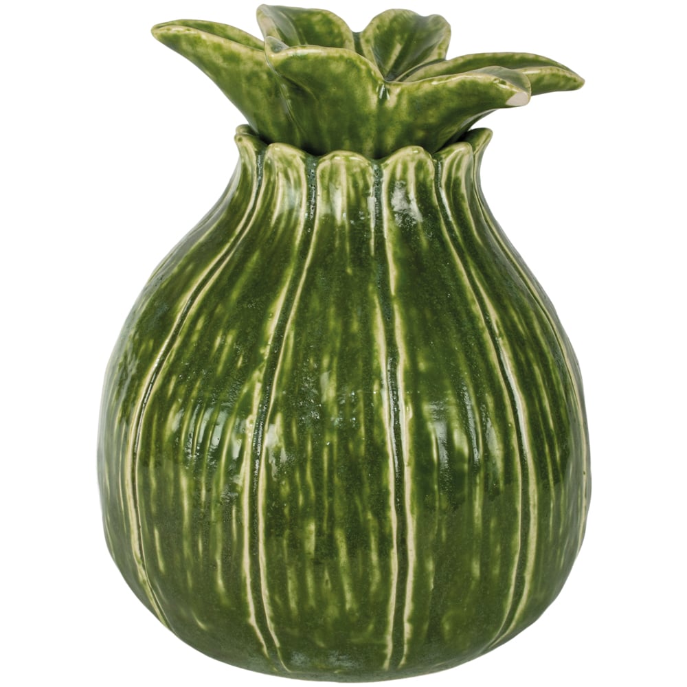 Candle Holder & Vase Duo St Kitts Green - RUTHERFORD & Co