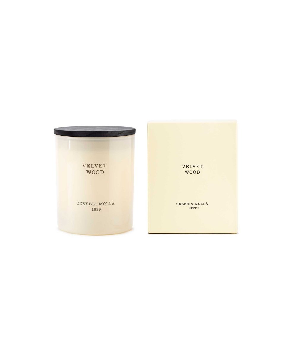 Candle Velvet Wood 230g - RUTHERFORD & Co