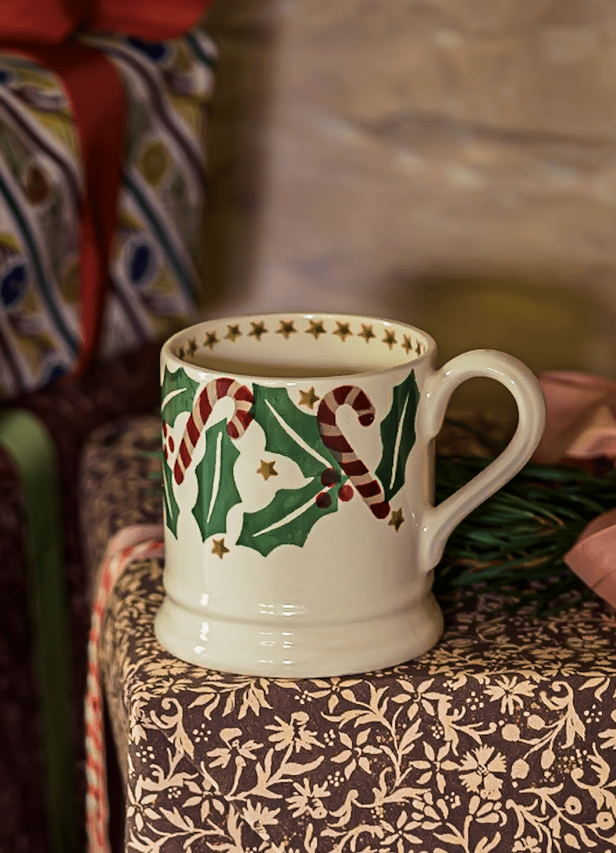 Candy Canes 1/2 Pint Mug - RUTHERFORD & Co