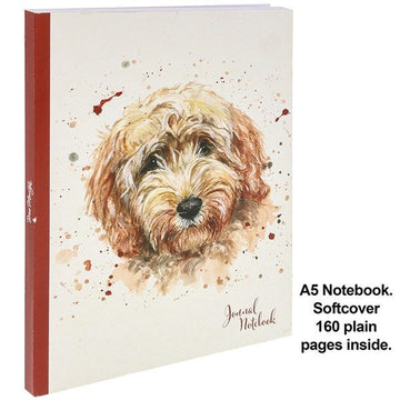 Candy Dog Notebook A5 - RUTHERFORD & Co