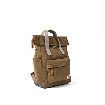 Canfield Roll Top Backpack in Army - RUTHERFORD & Co