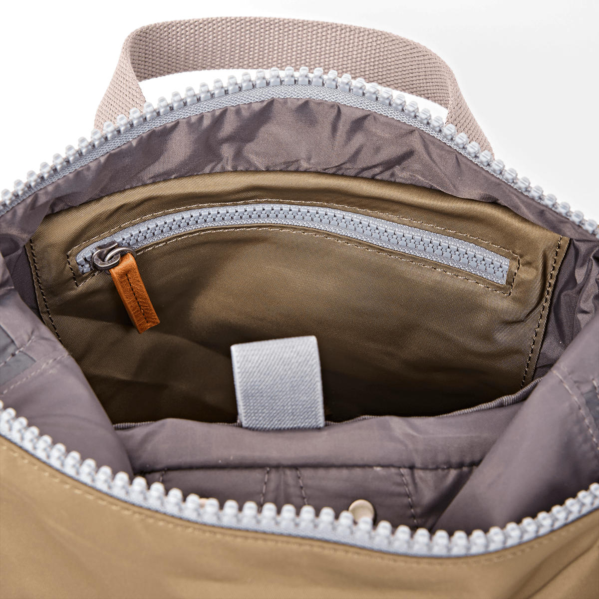 Canfield Roll Top Backpack in Army - RUTHERFORD & Co