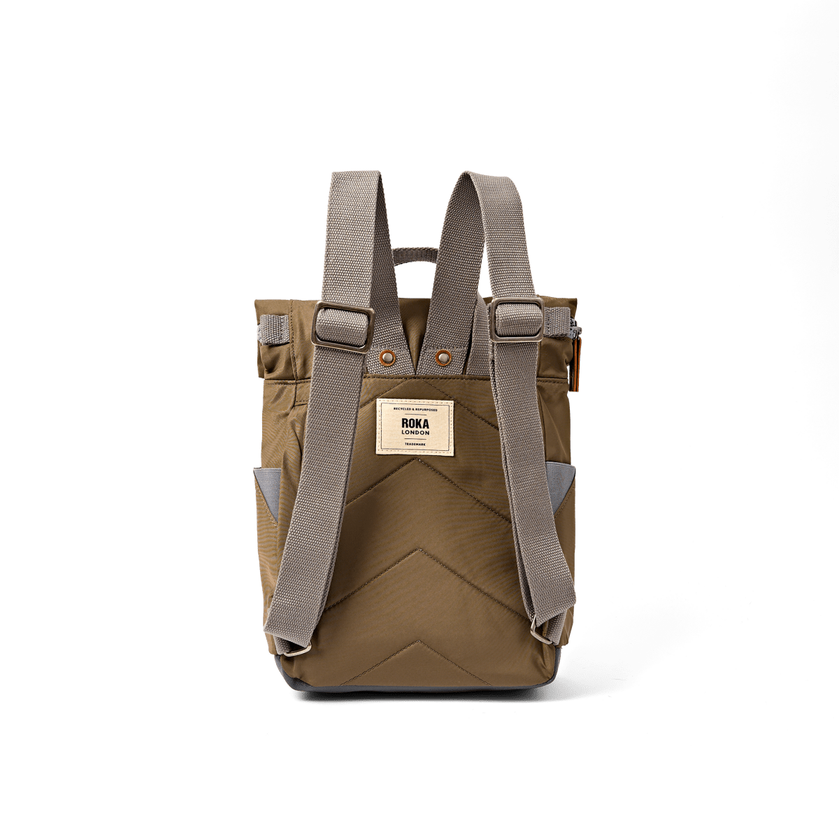Canfield Roll Top Backpack in Army - RUTHERFORD & Co