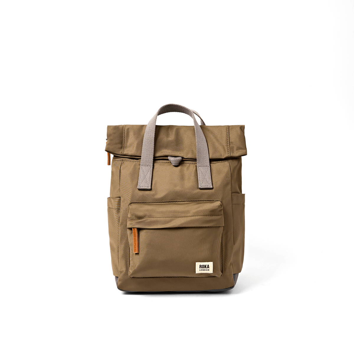 Canfield Roll Top Backpack in Army - RUTHERFORD & Co