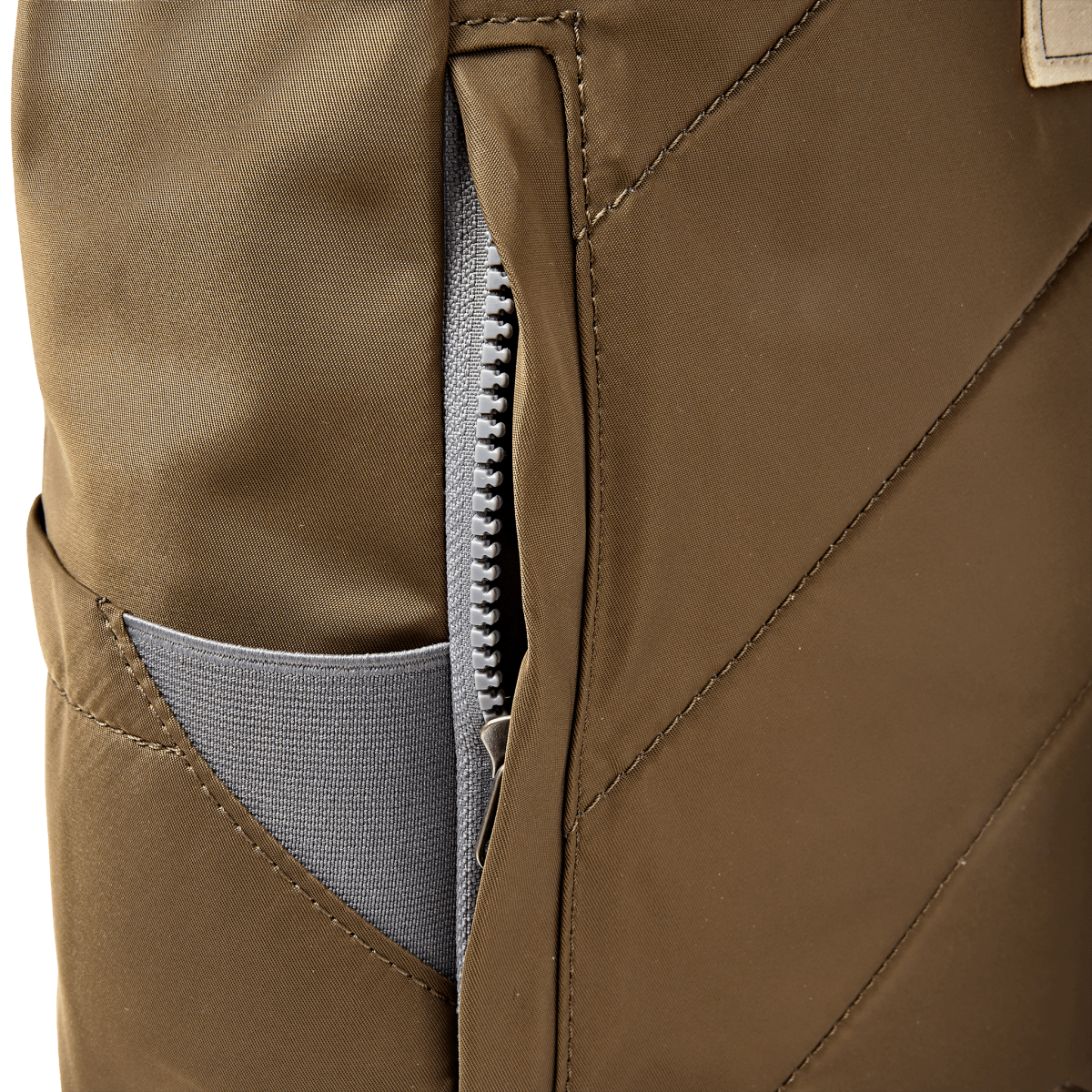 Canfield Roll Top Backpack in Army - RUTHERFORD & Co